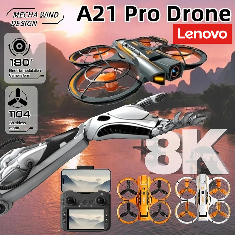 Drone Surveying - Lenovo A21 Pro Drone 4K Professionele
