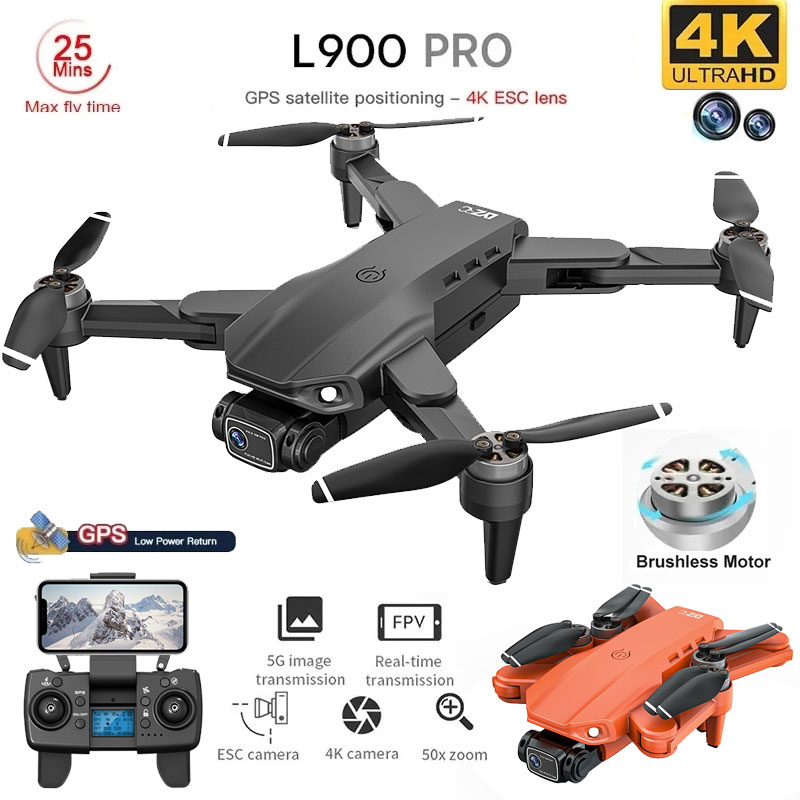 Drone Surveying - L900 Pro Gps Drone 4K Professionele