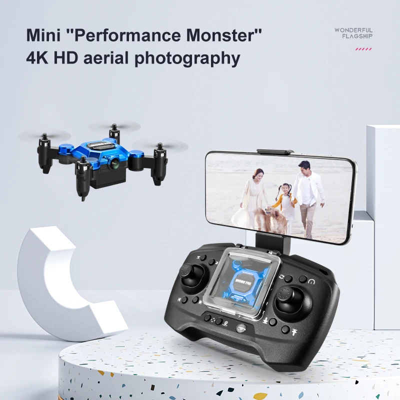 Drone Video Production - K04 Mini Opvouwbare Opbergbare Vliegtuig Mini