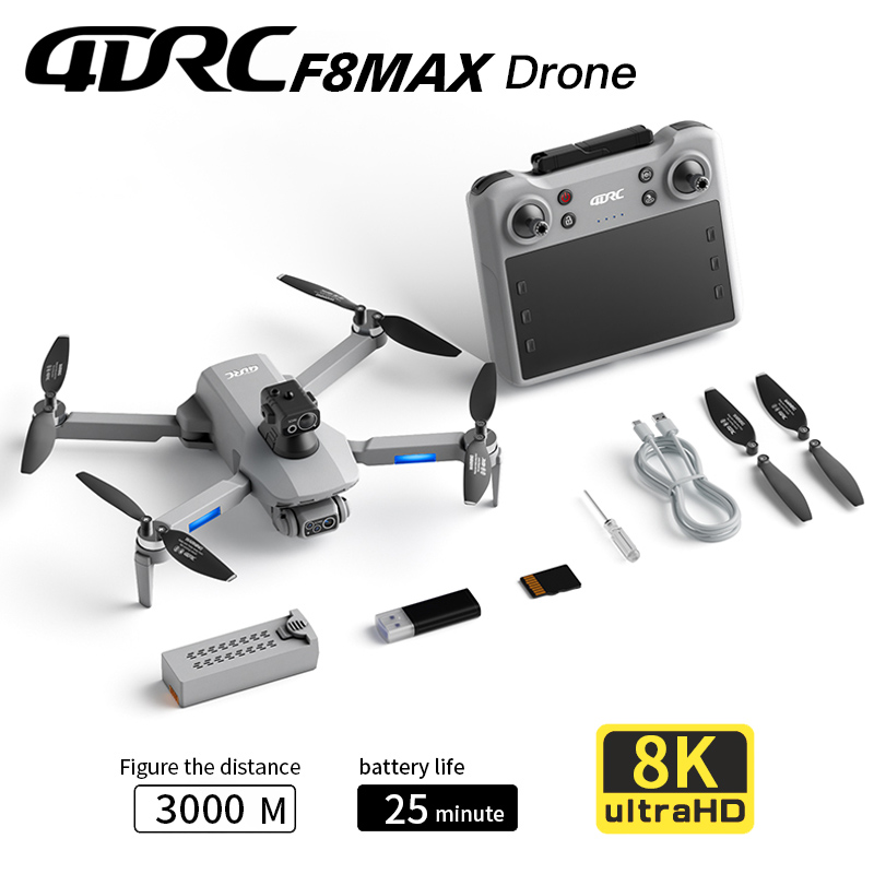Drone Cinematic - F8 MAX GPS Drone Professionele 8K