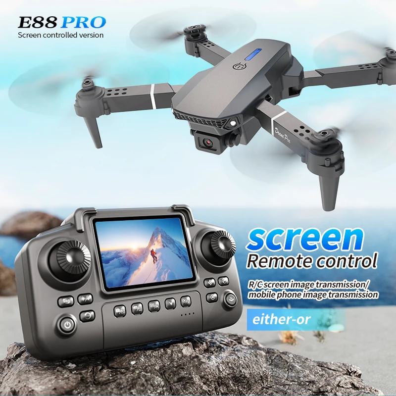 Professionele E88 PRO Drone me - Drone Aerial Photography recensie en prijs