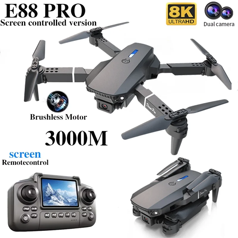 Professionele E88 PRO Drone me - Drone Aerial Photography recensie en prijs