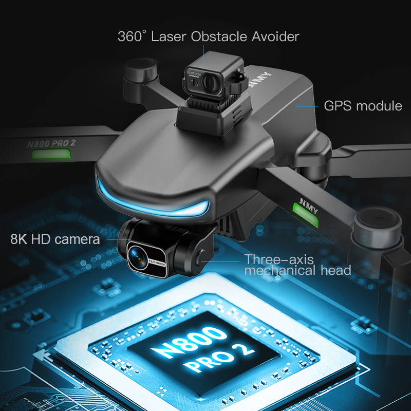 N800 PRO 2 GPS Drone Professio - Drone Surveying recensie en prijs